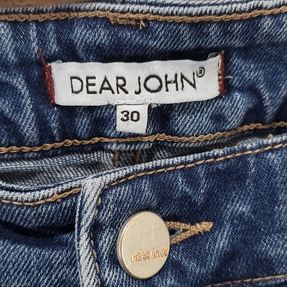 Dear John Liam Straight Distressed Jeans size 30 - Picture 3 of 9